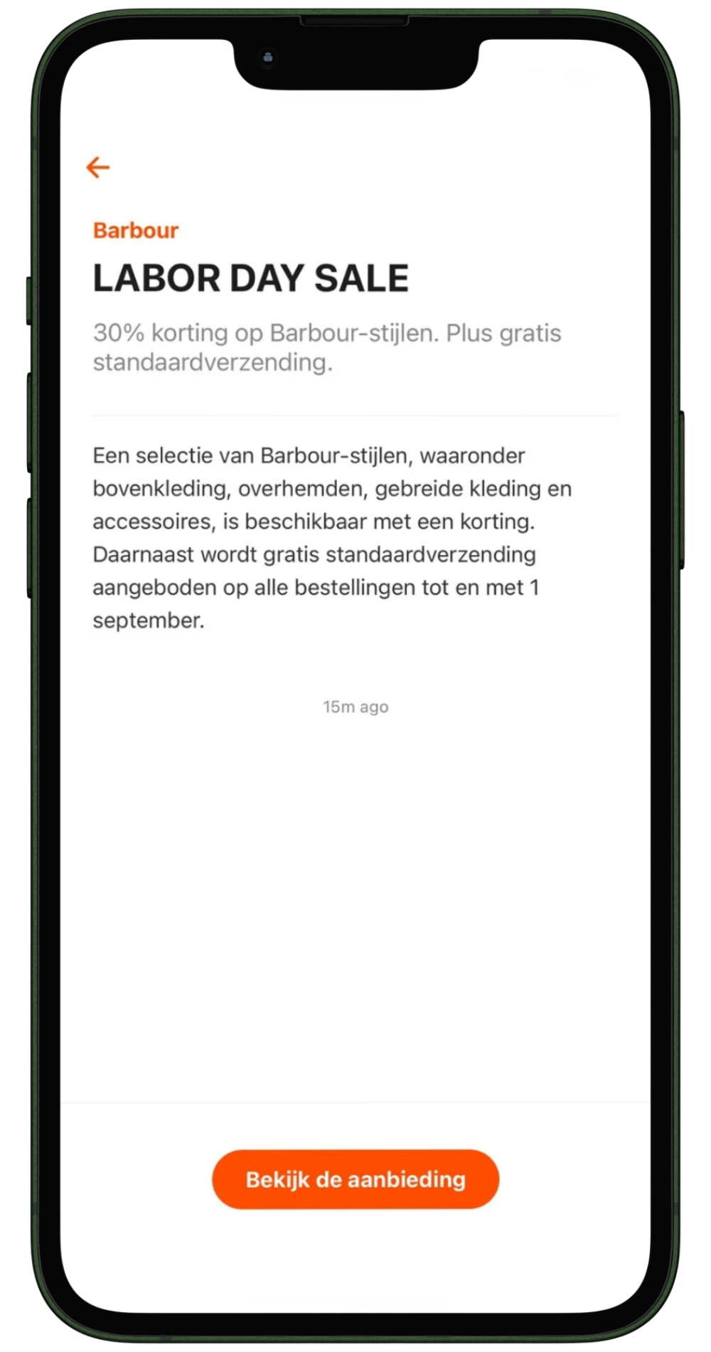 Deal detail pagina